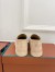 Loro Piana Women's Summer Charms Walk Loafers in Beige Suede Leather