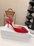 Manolo Blahnik Hangisi 70 Slingback Pumps in Red Satin