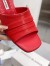 Manolo Blahnik Picoux 70mm Sandals In Red Lambskin