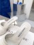 Manolo Blahnik Picoux 70mm Sandals In White Lambskin