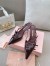 Miu Miu Slingback Pumps 55mm in Bordeaux Patent Leather with Buckles
