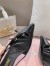 Miu Miu Slingback Pumps 55mm in Black Patent Leather with Buckles