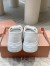 Miu Miu Women's Sneakers in White Denim