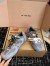 Miu Miu X New Balance 530 SL Sneakers in Blue Suede and Mesh