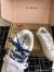Miu Miu X New Balance 530 SL Sneakers in White Suede and Mesh