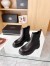 Prada Chelsea Boots in Black Leather