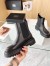 Prada Chelsea Boots in Black Leather