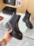 Prada Chelsea Boots in Black Leather