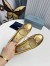 Prada Ballerinas in Gold Nappa Leather