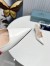 Prada Slingbacks Pumps 95mm In White Patent Leather