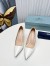 Prada Pumps 95mm in White Patent Leather