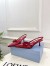 Prada Slingback Pumps 45mm in Red Patent Calfskin