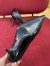 Prada Pumps 85mm In Black Brushed Leather 