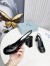 Prada Slingbacks Pumps 75mm In Black Patent Leather