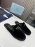 Prada Women's Slippers in Black Velvet