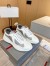 Prada America's Cup Sneakers in White Rubber and Bike Fabric