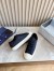 Prada Women's Sneakers in Dark Blue Fabric 
