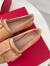 Roger Vivier Soft Metal Buckle Loafers In Brown Suede