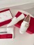 Roger Vivier Mini Broche Buckle Loafers in White Patent Leather