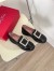 Roger Vivier Viv' Rangers Strass Loafers In Black Patent Leather