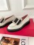 Roger Vivier Viv' Rangers Stitch Strass Loafers In White Leather