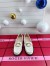 Roger Vivier Metal Buckle Morsetto Loafers in White Patent Leather