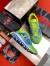 Versace Women's Trigreca Sneakers With Green Print