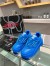 Versace Women's Odissea Sneakers In Blue Leather