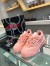 Versace Women's Odissea Sneakers In Pink Leather
