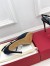 Valentino VLogo Signature Slingback Platform Pumps 120mm In Black Satin