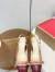 Valentino Valet Du Roi Slingback Pumps 60mm in Rose Cannelle Lambskin