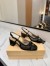 Valentino Valet Du Roi Slingback Pumps 60mm in Black Mesh