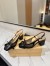 Valentino Valet Du Roi Slingback Pumps 60mm in Black Mesh