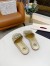 Valentino VLogo Glow Slides In Metallic Nappa Leather