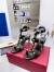 Valentino Roman Stud Sandals 100mm In Black Calfskin