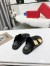 Valentino One Stud Slide Sandals In Black Calfskin