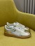 Valentino Women's Upvillage Sneaker in Gold Laminated Leather 