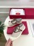 Valentino Women's Bay By Bay Sneakers in Beige Canvas 