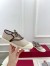 Valentino Women's Bay By Bay Sneakers in Beige Canvas 