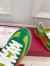 Valentino Women's Upvillage Sneakers in Green Leather and Nylon