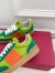 Valentino Women's Upvillage Sneakers in Green Leather and Nylon