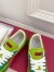 Valentino Women's Upvillage Sneakers in Green Leather and Nylon