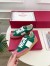 Valentino Women's Upvillage Sneakers in Green and Pink Leather