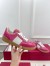 Valentino Women's Upvillage Sneakers in Pink Leather