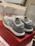 Valentino Women's Lacerunner Sneakers in White Lace and Mesh