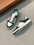 Saint Laurent Men's SL/61 Sneakers in Green and White Leather