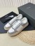 Saint Laurent Women's SL/61 Sneakers in Grey and White Leather