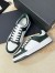 Saint Laurent Women's SL/61 Sneakers in Green and White Leather