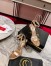 Christian Louboutin Mascasandal 85mm Sandals in Gold Leather