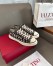 Valentino Totaloop Sneakers in Black Toile Iconographe Fabric